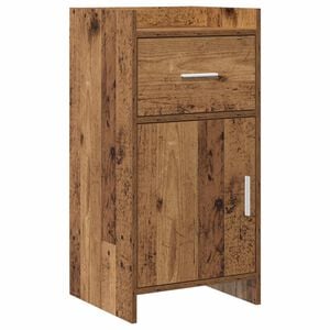 vidaXL Aparador Madera envejecida 40 x 36 x 80 cm Madera de ingenier&iacute;a