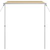 vidaXL Toldo para autocaravanas y caravanas 2,4x2x2,15 m beige