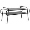 vidaXL Mesa de centro Sonoma gris 100 x 50 x 51 cm