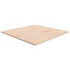 vidaXL Tablero de mesa cuadrada madera de roble sin tratar 90x90x1,5cm