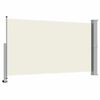 vidaXL Toldo lateral retr&aacute;ctil para patio 140x300 cm crema