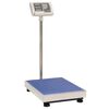vidaXL B&aacute;scula de plataforma digital 300 kg con bater&iacute;a recargable