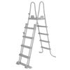 Bestway Escalera de seguridad para piscina 4 pelda&ntilde;os Flowclear 132 cm