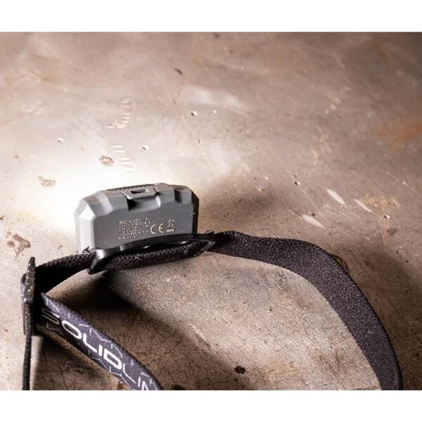 SOLIDLINE Linterna frontal LED SH1 110 lm