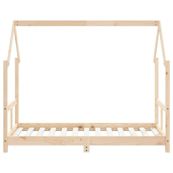 vidaXL Estructura de cama para ni&ntilde;os madera maciza de pino 80x160 cm