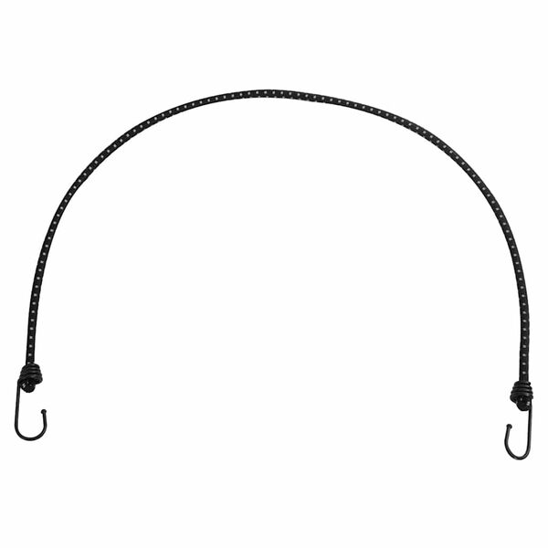 vidaXL Cuerdas elásticas con tiras reflectantes y ganchos 25 uds 100cm