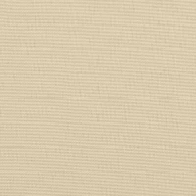 vidaXL Cojín para sofá de palets de tela beige 120x80x12 cm