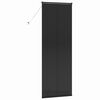 vidaXL Persianas venecianas Manual Negro 220 x 80 cm Aluminio