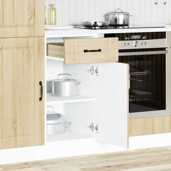vidaXL Mueble bajo de cocina Lucca roble sonoma
