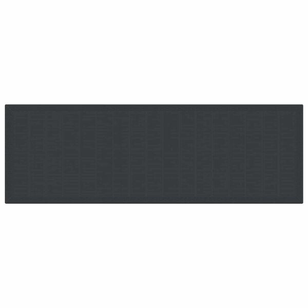 vidaXL Conjunto de Comedor de Jard&iacute;n 11 pcs Antracita y gris claro