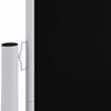 vidaXL Toldo lateral retráctil negro 200x1000 cm