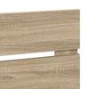 vidaXL Cabecero Roble Sonoma 150 cm Madera contrachapada