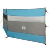 vidaXL Cortaviento de camping impermeable azul 340x130 cm