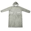vidaXL Sudadera manta Gris l Forro Polar y Franela