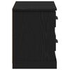 vidaXL Gabinete de TV con caj&oacute;n Roble Negro 99,5 x 35,5 x 48 cm