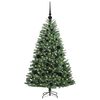 vidaXL &Aacute;rbol de Navidad artificial con ramas articuladas Verde 120 cm