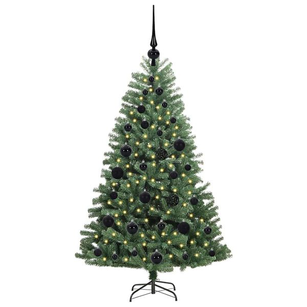 vidaXL &Aacute;rbol de Navidad artificial con ramas articuladas Verde 120 cm