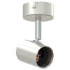 vidaXL Foco de techo con focos N&iacute;quel 6,5 x 6 x 11,5 cm Metal
