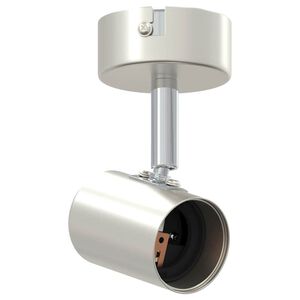 vidaXL Foco de techo con focos N&iacute;quel 6,5 x 6 x 11,5 cm Metal