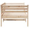 vidaXL Sof&aacute; cama sin colch&oacute;n madera maciza de pino 90x190 cm