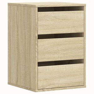 vidaXL Cajonera de esquina madera ingenier&iacute;a roble Sonoma 40x41x58 cm
