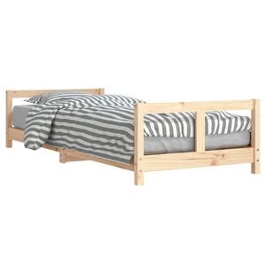 vidaXL Estructura de cama para ni&ntilde;os madera maciza de pino 80x200 cm