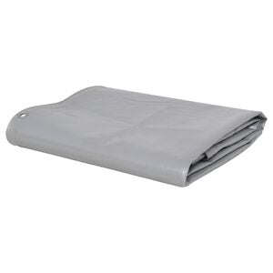 vidaXL Lona 650 g/m&sup2; 3x6 m gris