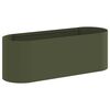 vidaXL Cama de Jard&iacute;n Elevada Verde oliva 120 x 40 x 40 cm
