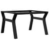 vidaXL Patas de mesa de centro estructura Y acero 70x60x43 cm