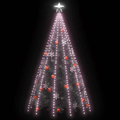 vidaXL Luces de red para el árbol Navidad con 500 LEDs 500 cm | vidaXL.es