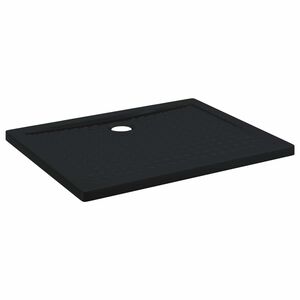 vidaXL Bandeja Base de Ducha con Puntos 100 x 80 x 4 cm ABS Negro