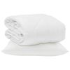 vidaXL Edred&oacute;n de Verano con almohada 2 uds. Microfibra