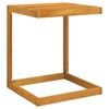 vidaXL Mesa en forma de C madera maciza de acacia 42x40x50 cm