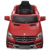 Coche correpasillos el&eacute;ctrico ML350 mando a distancia, 6 V, Rojo