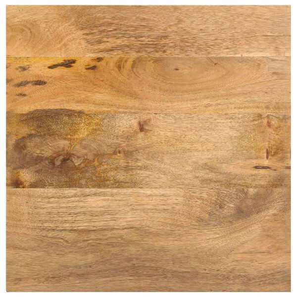 vidaXL Mesa auxiliar de madera maciza de mango 43x43x40 cm