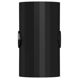 vidaXL Tapones para Mesa de F&uacute;tbol 10 pcs Negro 1,7 x 1,7 x 3,2 cm PP