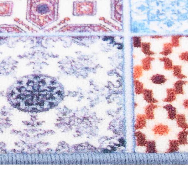 vidaXL Alfombra de pasillo mosaico 80x350 cm