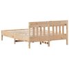 vidaXL Estructura de cama sin colch&oacute;n madera maciza de pino 120x190 cm