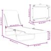 vidaXL Tumbonas plegables 2 unidades acero y tela gris