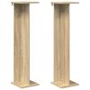 vidaXL Soporte de plantas 2 uds. Roble Sonoma 25 x 25,5 x 100,5 cm