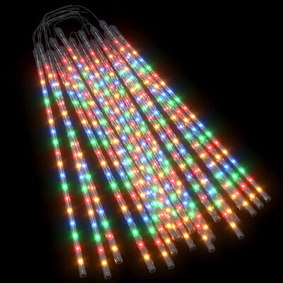 vidaXL Luces de meteorito 20 uds 720 LED 50 cm colores