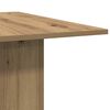 vidaXL Mesa de comedor madera ingeniería roble artisan 180x90x76 cm