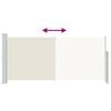 vidaXL Toldo lateral retr&aacute;ctil 140x300 cm crema