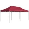 vidaXL Carpa plegable profesional de aluminio rojo vino tinto 6x3m