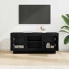 vidaXL Gabinete de TV Roble Negro 102 x 35 x 45 cm
