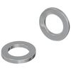 vidaXL Arandelas 2 uds. Plateado 10 x 10 x 1,2 mm Acero