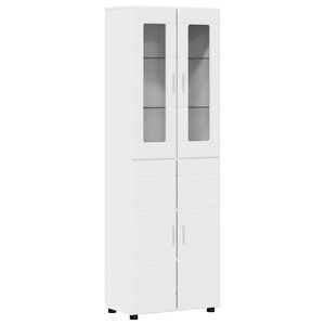 vidaXL Aparador alto FLORIN 60 x 35 x 182 cm Madera de ingenier&iacute;a