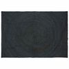 vidaXL Alfombras de &aacute;rea Gris oscuro 160 x 230 cm yute