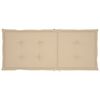 vidaXL Sillas de jardín 6 uds madera maciza de teca cojines beige
