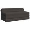 vidaXL Sof&aacute; Cama Plegable Gris oscuro 120 x 60 x 49 cm Tela